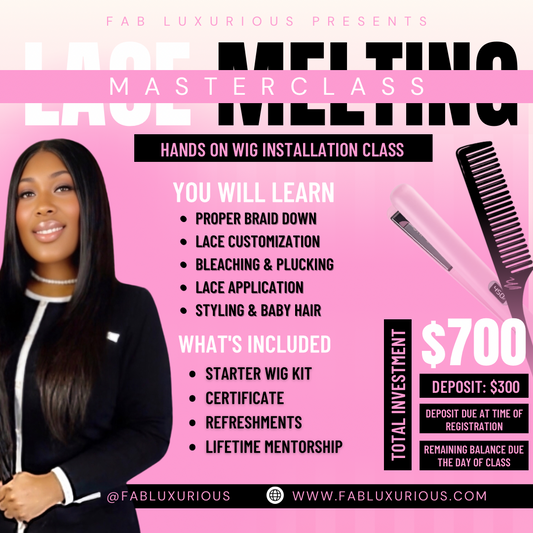1 on 1 Lace Install Class